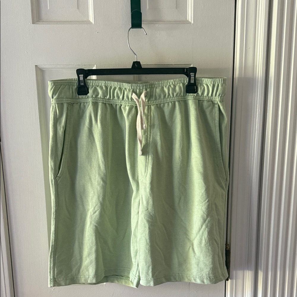 Mint Green Athletic Men's Shorts